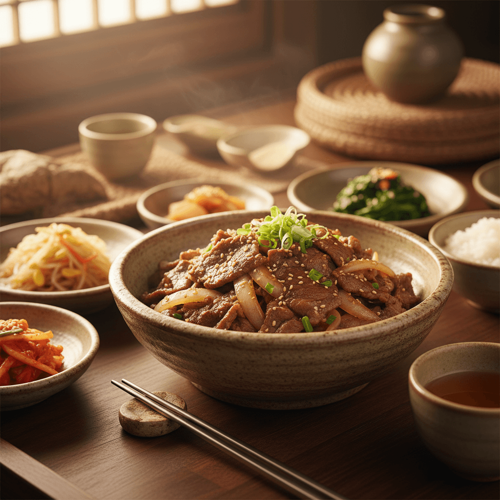불고기: 한국 전통의 맛과 향