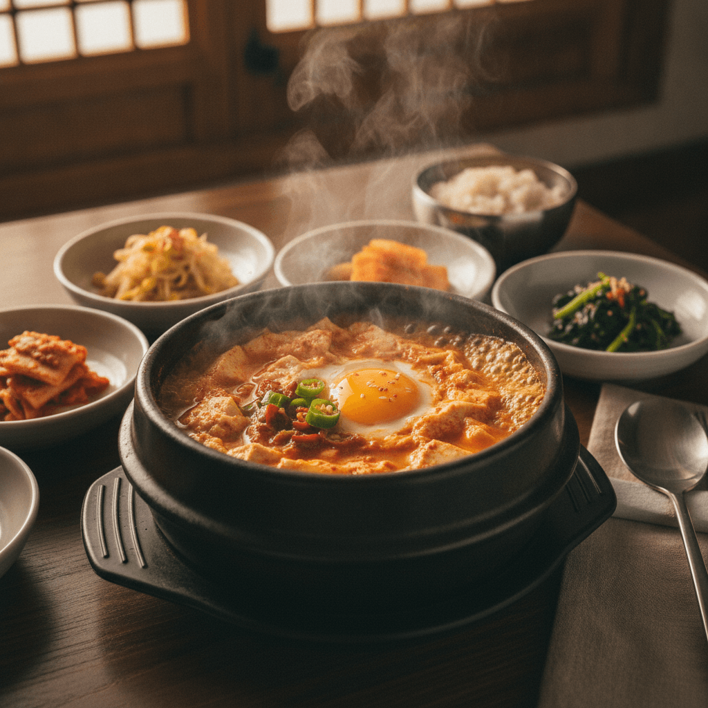 어머니의 손맛, 순두부찌개: 한국인의 얼을 담은 따뜻한 한 그릇