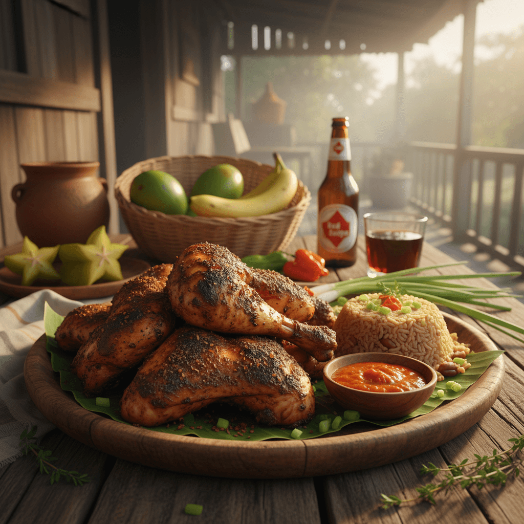 자메이카의 매혹, 저크치킨 이야기